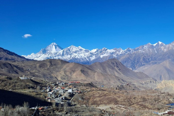 अन्नपूर्ण क्षेत्रमा वर्षमा झन्डै आठलाख पर्यटक